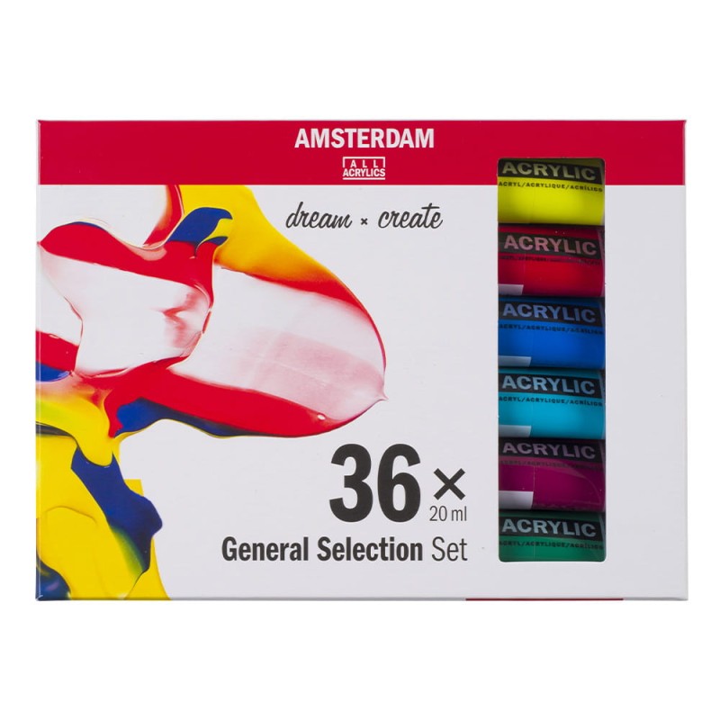 Zestaw farb akrylowych Amsterdam Royal Talens 36x20 ml