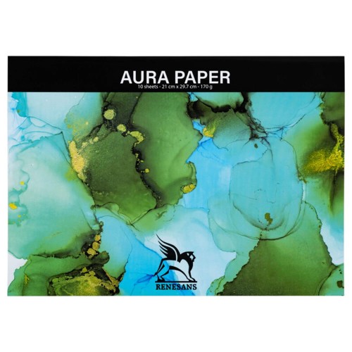 Blok do tuszy alkoholowych Renesans Aura - A4, 170 g, 10 ark.