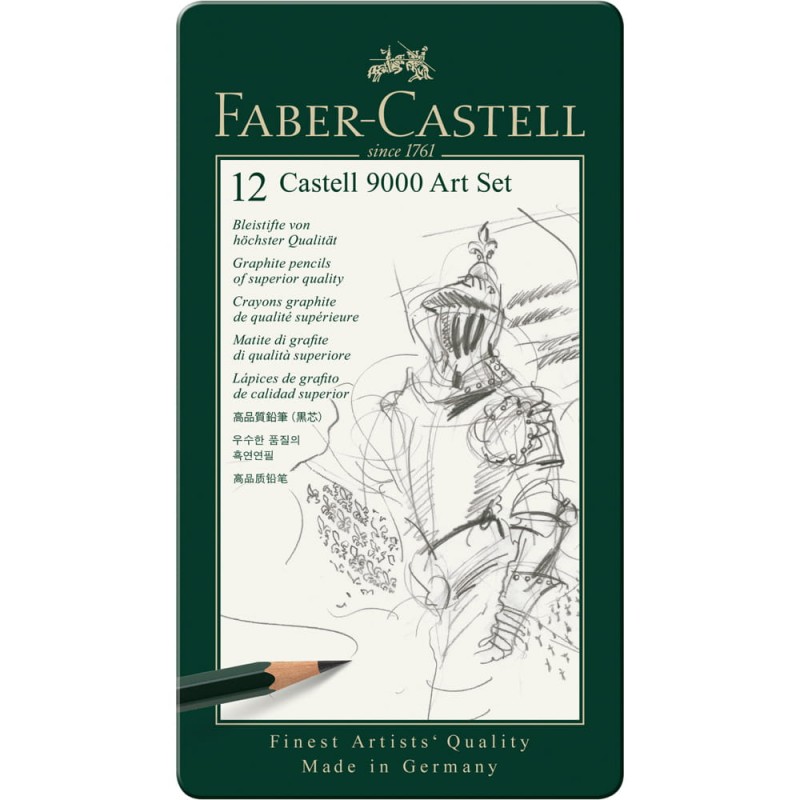 119065_Castell 9000 graphite pencil, Art Set, tin of 12_Office_15540.jpg