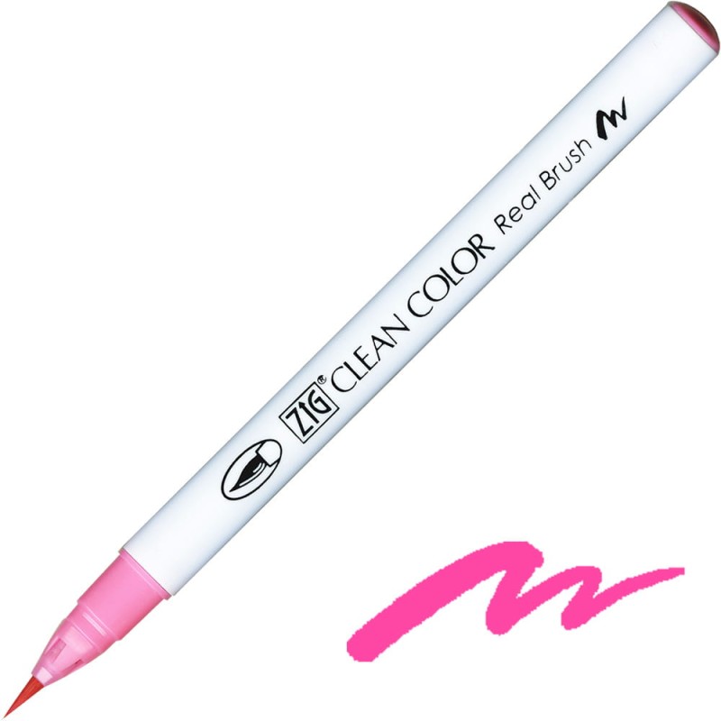 Pisak ZIG Clean Color Real Brush - 202 Peach Pink