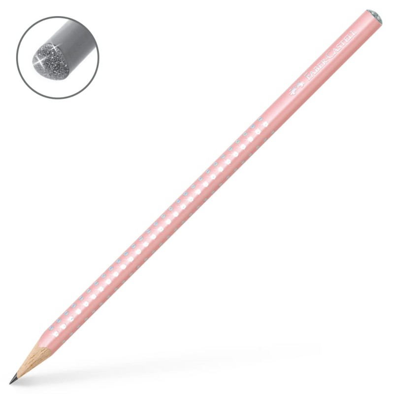 Ołówek Faber-Castell Sparkle Pearly - Różany