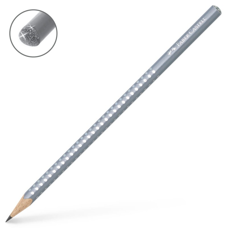 Ołówek Faber-Castell Sparkle Pearly - Szary