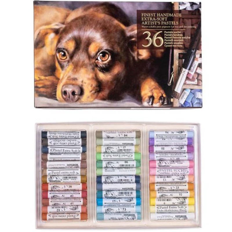 Pastele suche Renesans 36 szt