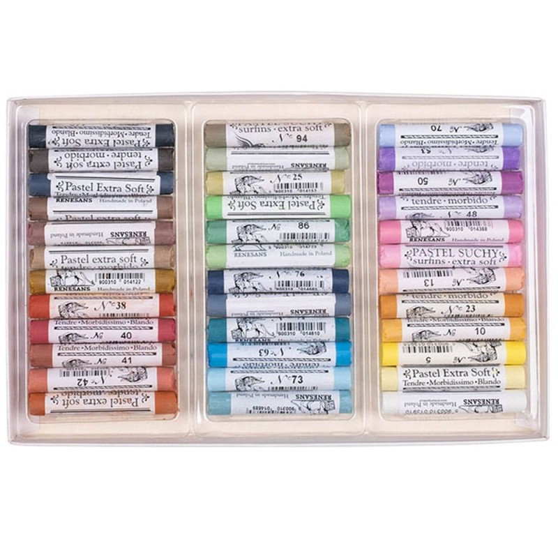 Pastele suche Renesans 36 szt