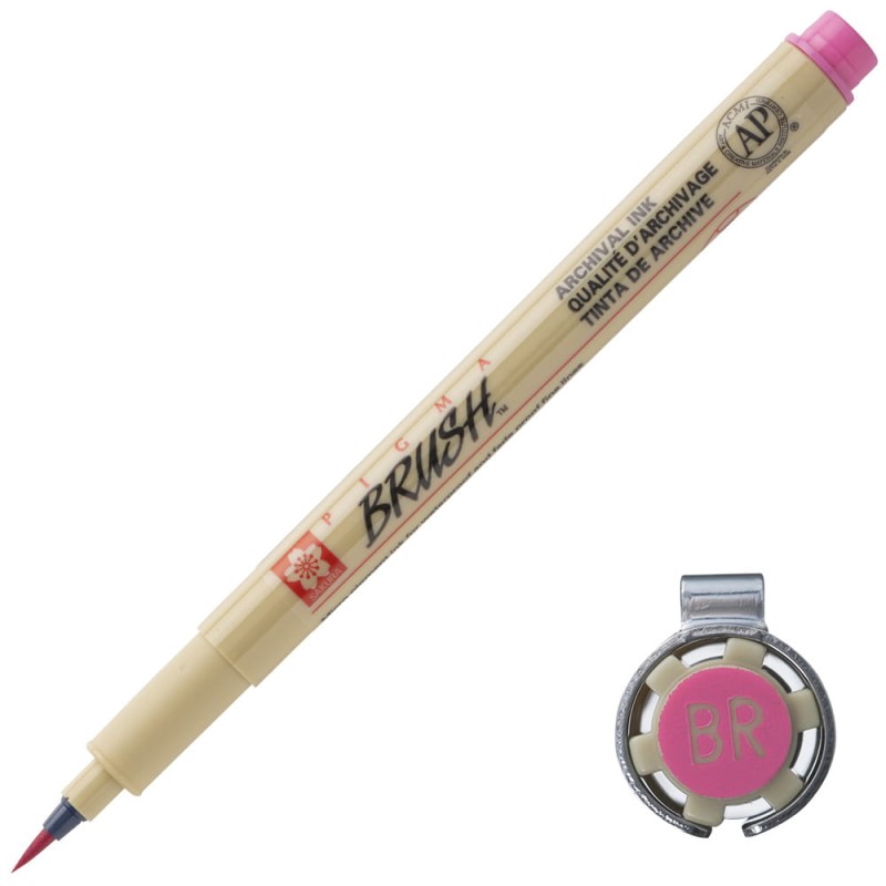 Cienkopis Pigma Brush pink