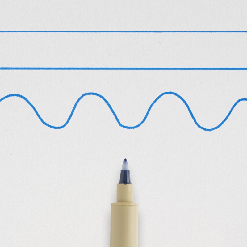 Pisak Pigma Micron PN 0,4-0,5 mm niebieski