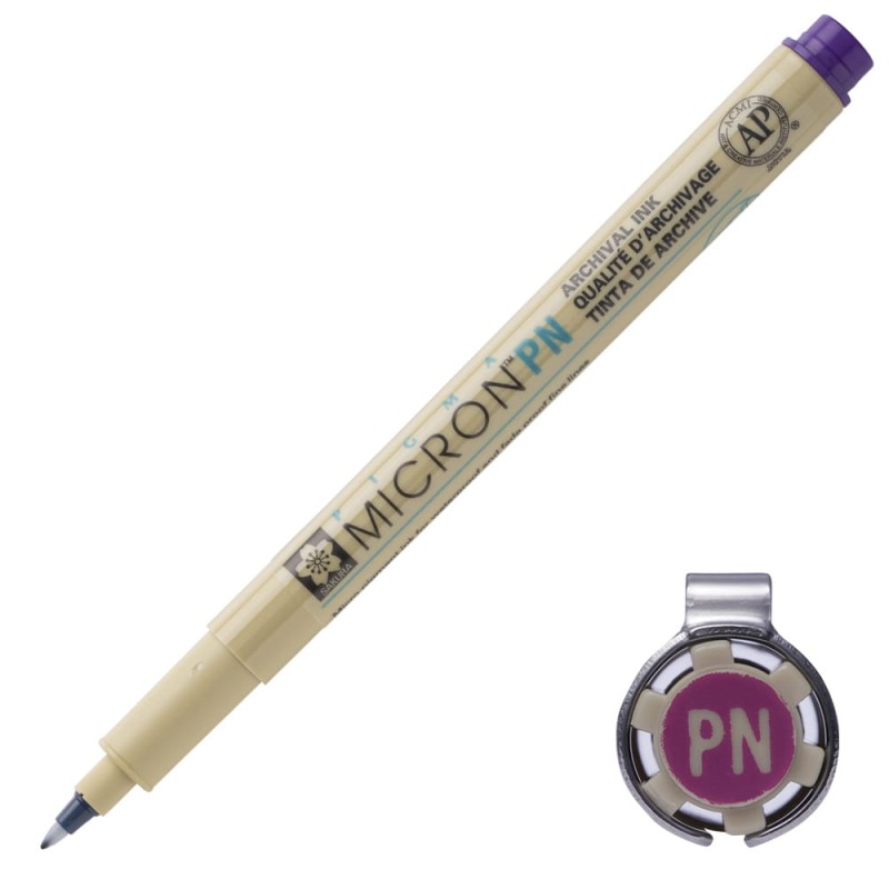 Pisak Pigma Micron PN 0,4-0,5 mm fioletowy
