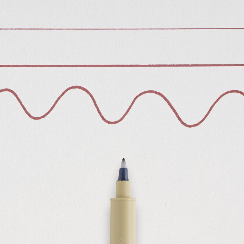 Pisak Pigma Micron PN 0,4-0,5 mm burgundowy