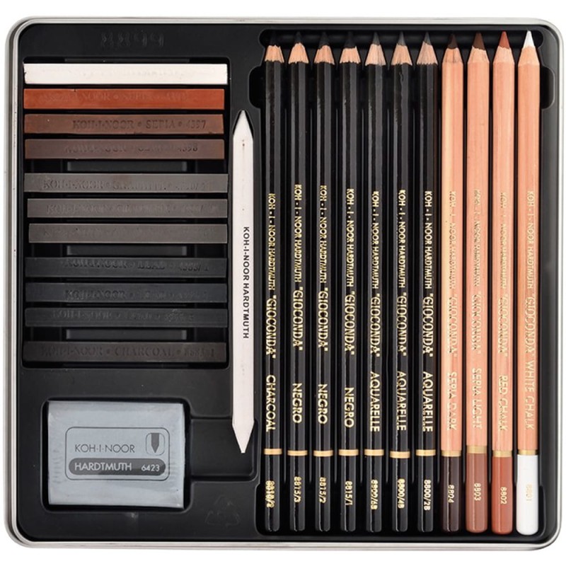 Zestaw Koh-i- Noor Gioconda Artset 8899 - 24 elementy
