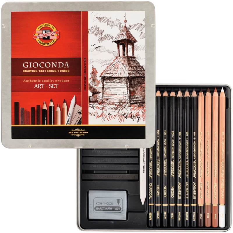 Zestaw Koh-i- Noor Gioconda Artset 8899 - 24 elementy