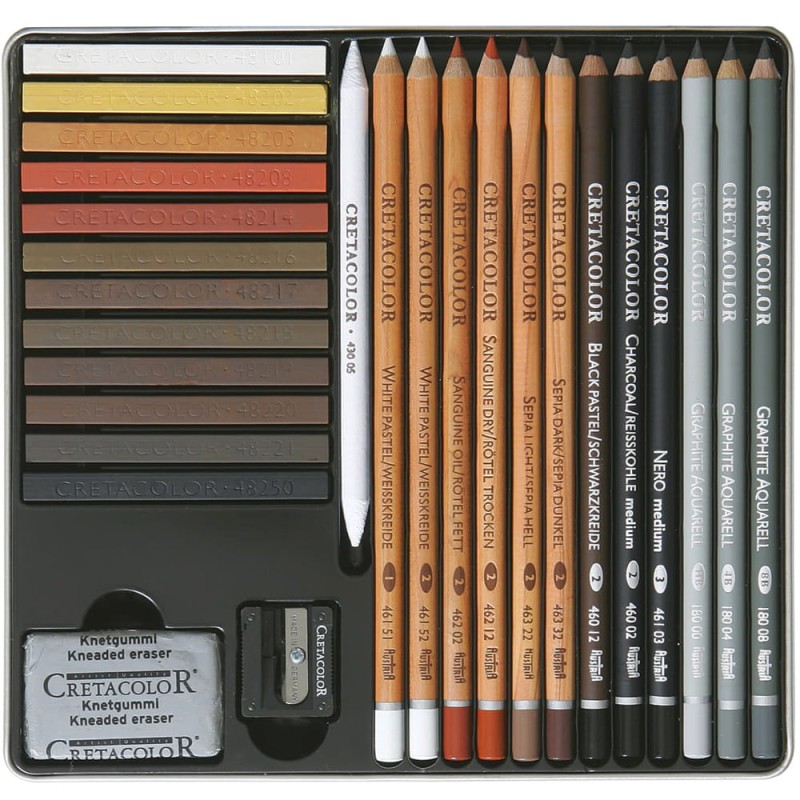 Zestaw Creativo CRETACOLOR 27 elementów 02
