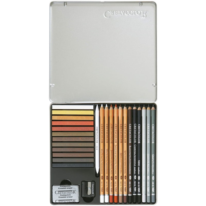Zestaw Creativo CRETACOLOR 27 elementów 03
