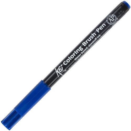 Pisak Koi Coloring Brush Pen Sakura - 36 Blue