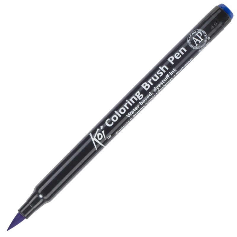 Pisak Koi Coloring Brush Pen Sakura - 36 Blue