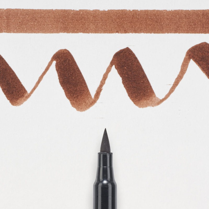 Pisak Koi Coloring Brush Pen Sakura - 12 Brown