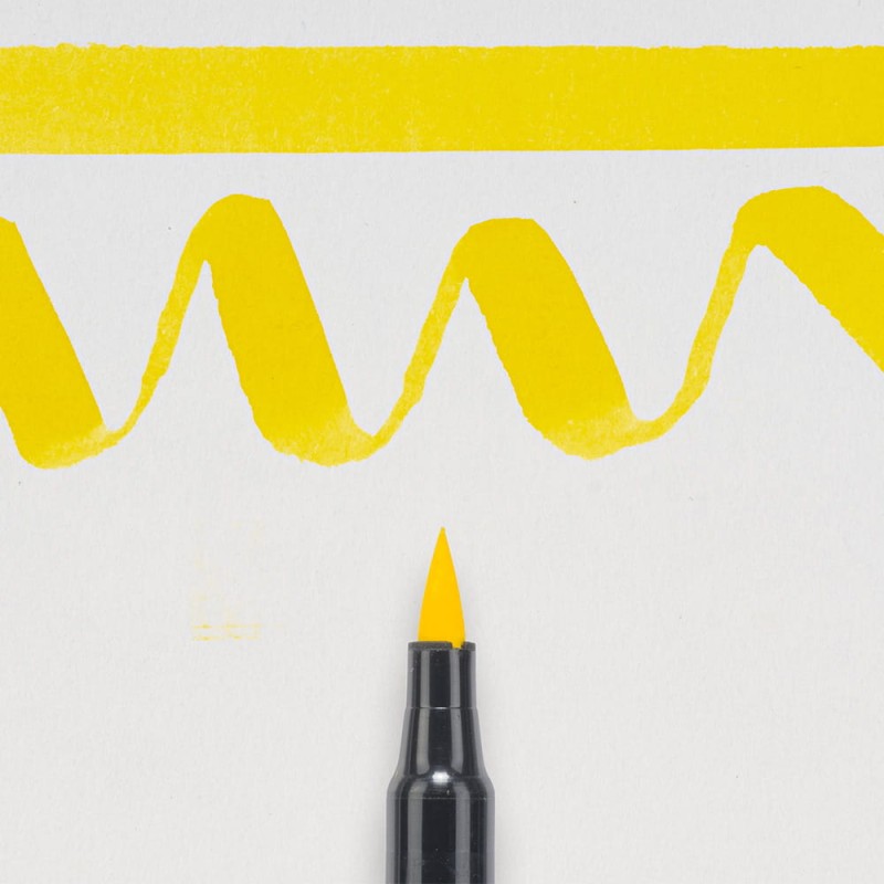 Pisak Koi Coloring Brush Pen Sakura - 3 Yellow