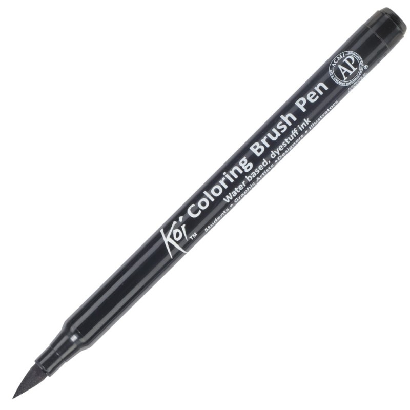 Pisak Koi Coloring Brush Pen Sakura - 49 Black