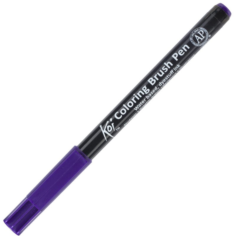 Pisak Koi Coloring Brush Pen Sakura - 24 Purple