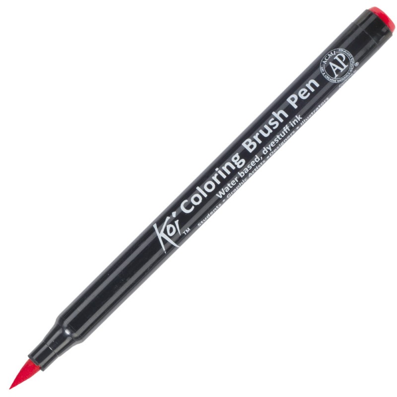 Pisak Koi Coloring Brush Pen Sakura - 18 Vermilion