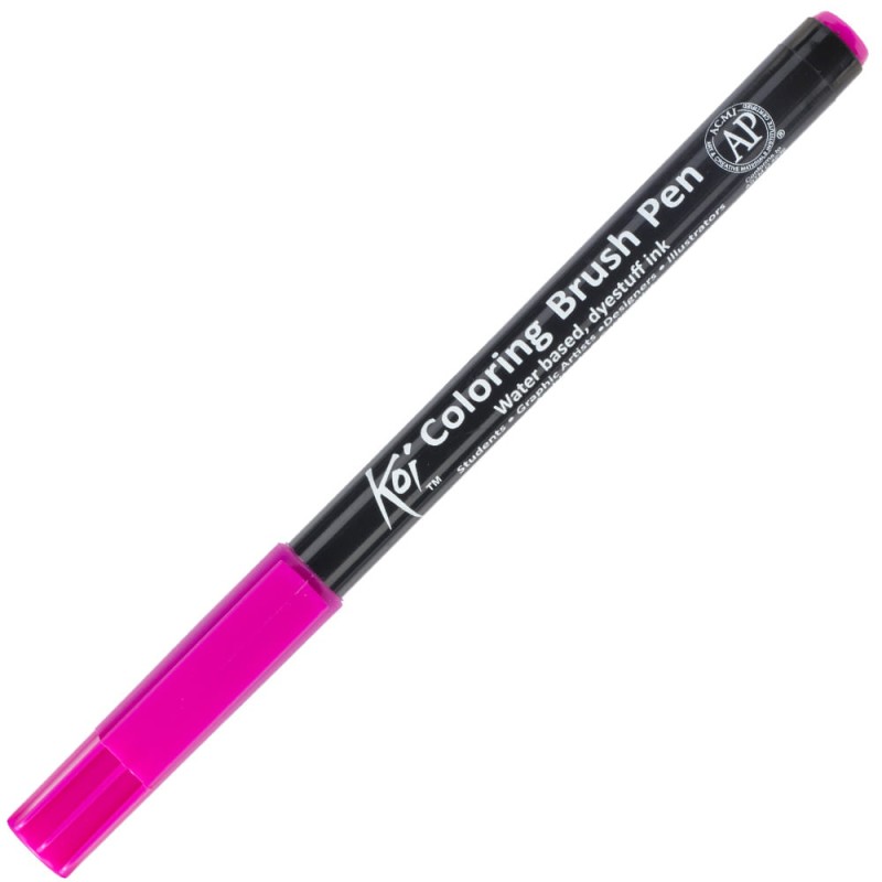 Pisak Koi Coloring Brush Pen Sakura - 221 Rose Red