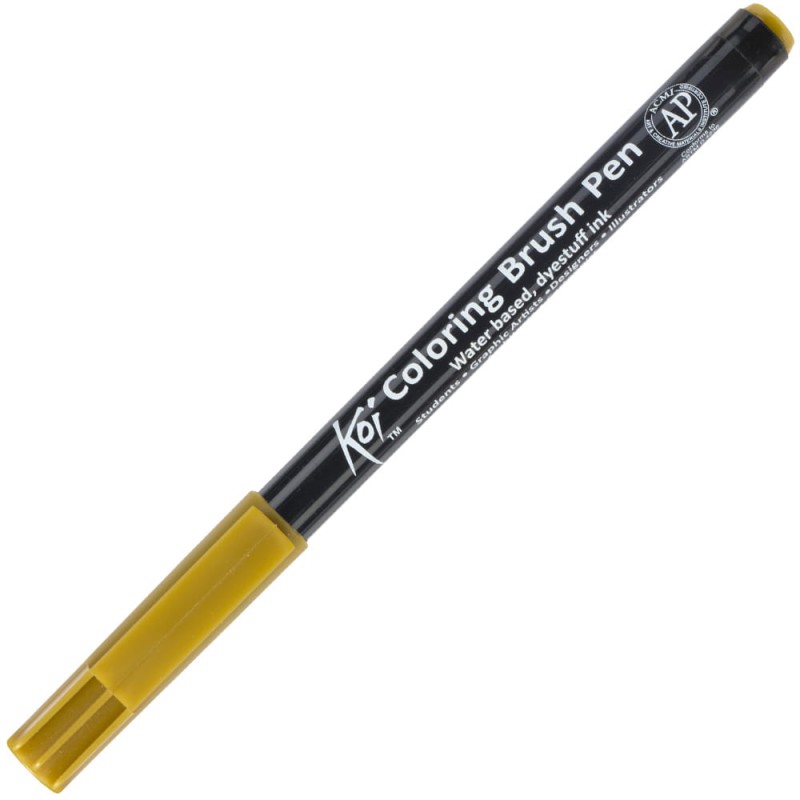 Pisak Koi Coloring Brush Pen Sakura - 47 Raw Umber