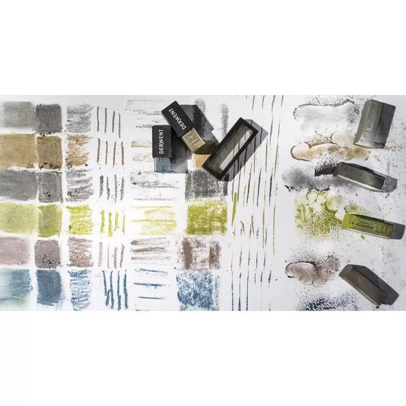 Zestaw grafitów naturalnych Derwent XL - 6 szt.