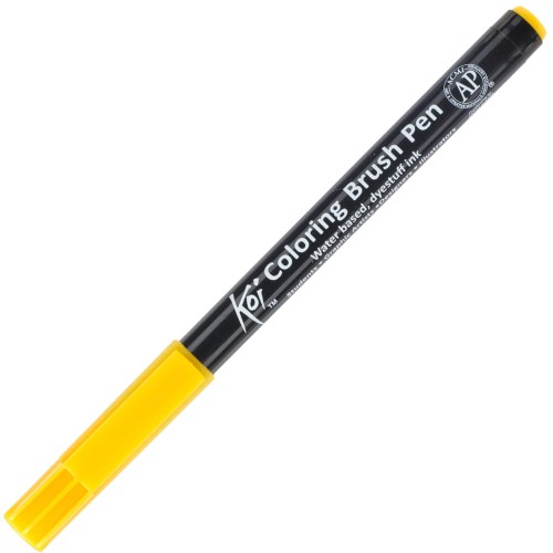 Pisak Koi Coloring Brush Pen Sakura - 4 Deep Yellow