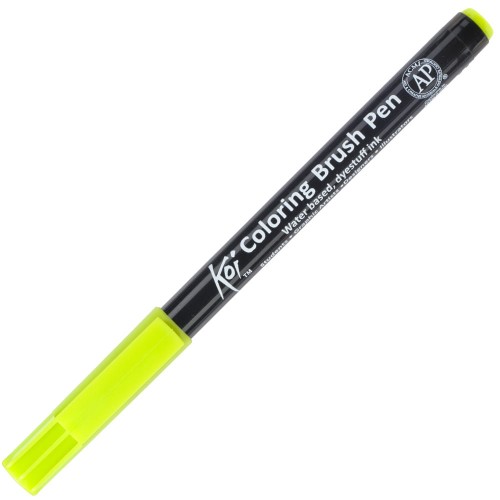 Pisak Koi Coloring Brush Pen Sakura - 27 Yellow Green