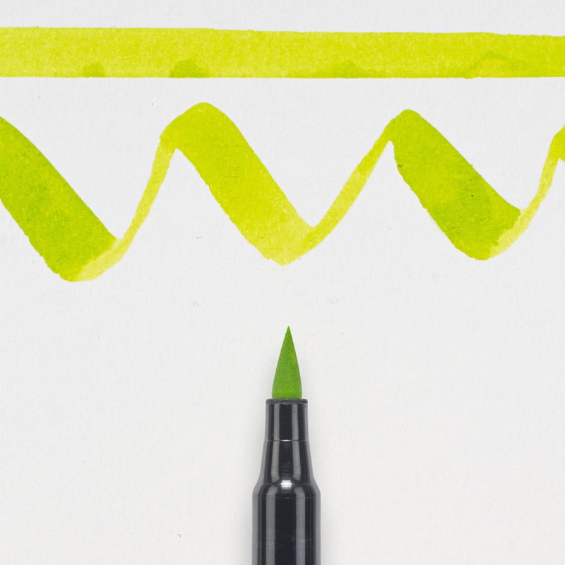 Pisak Koi Coloring Brush Pen Sakura - 27 Yellow Green