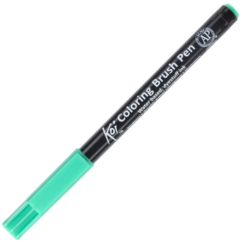 Pisak Koi Coloring Brush Pen Sakura - 28 Blue Green Light