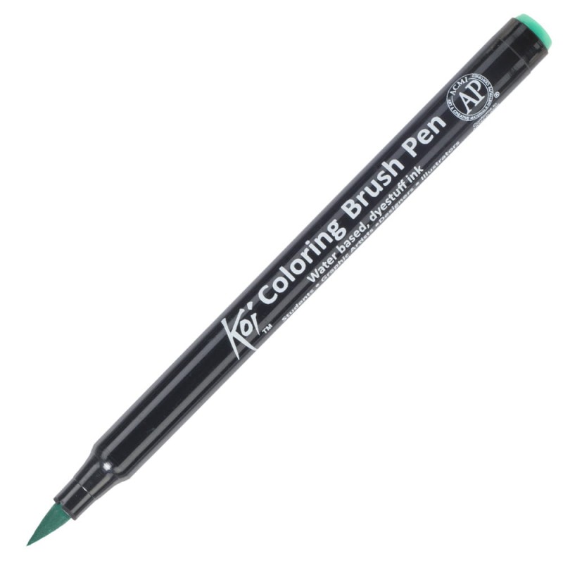 Pisak Koi Coloring Brush Pen Sakura - 28 Blue Green Light