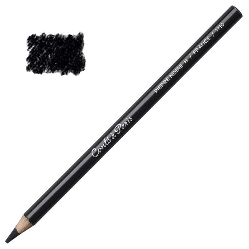Ołówek czarny Conté à Paris Pierre Noire 1710 - H