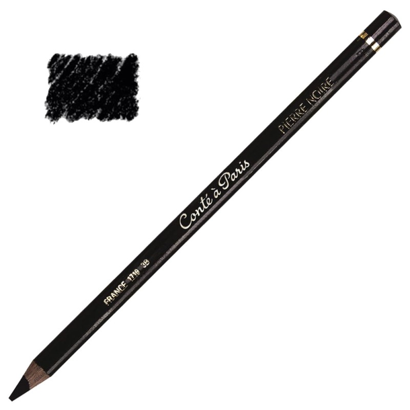 Ołówek czarny Conté à Paris Pierre Noire 1710 - 3B