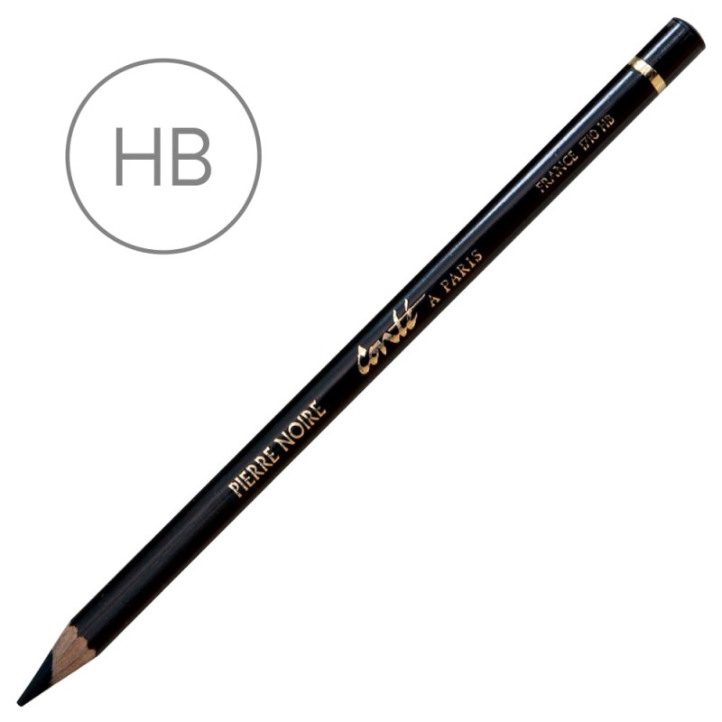 Ołówek czarny Conté à Paris Pierre Noire 1710 - HB