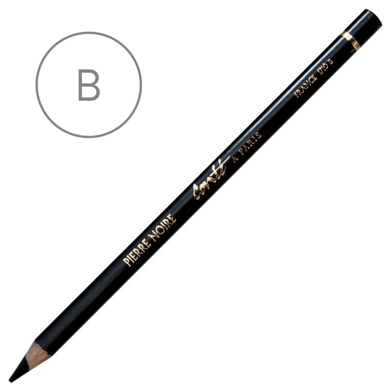 Ołówek czarny Conté à Paris Pierre Noire 1710 - B