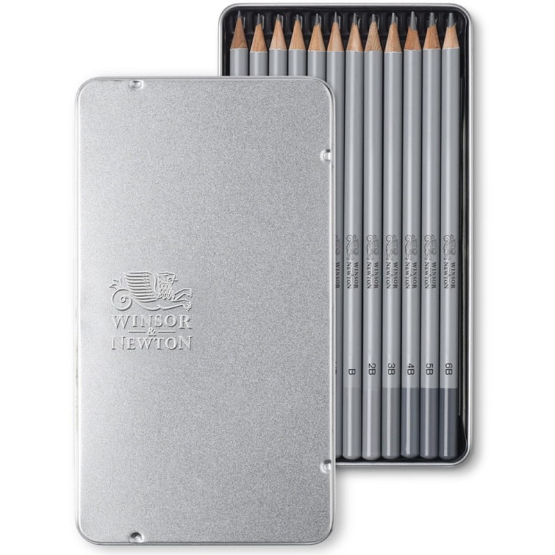 Zestaw ołówków Winsor &amp; Newton Studio Collection Medium - 12 szt.