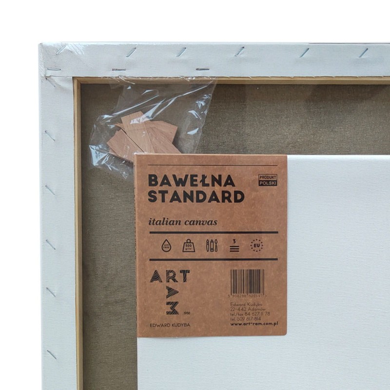 Podobrazie bawełniane Standard 24x30 cm Art Ram