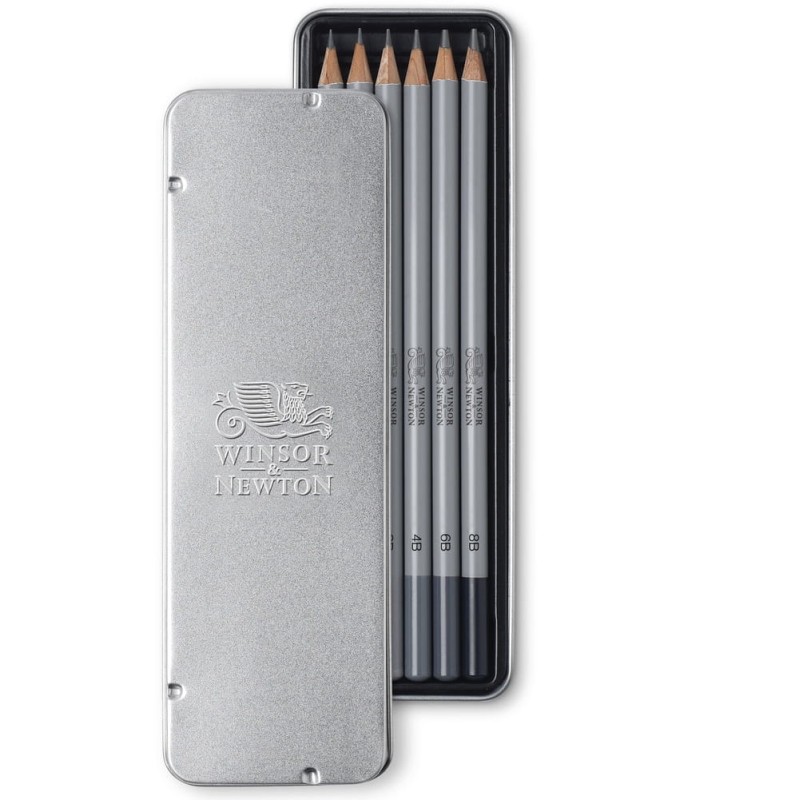 Zestaw ołówków Winsor &amp; Newton Studio Collection - 12 szt., 8B-2H