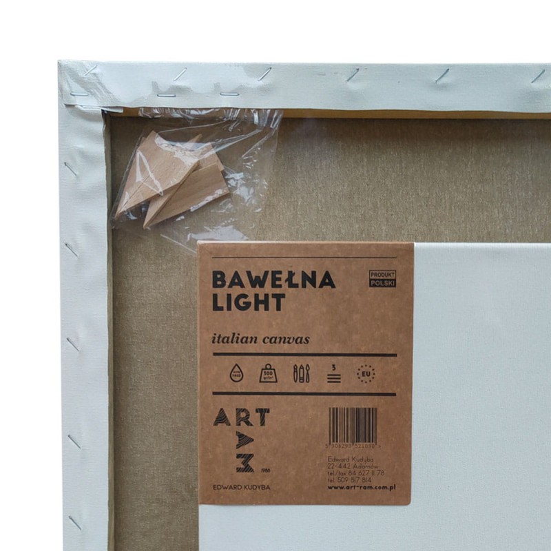 Podobrazie bawełniane Light 50x50 cm Art Ram