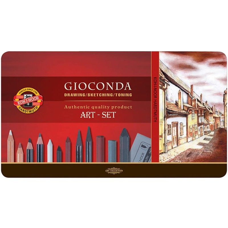 Zestaw Koh-i- Noor Gioconda Artset 8891 - 38 elementów