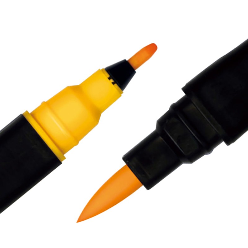 Pisak ZIG Art &amp; Graphic Twin Kuretake - 001 Yellow