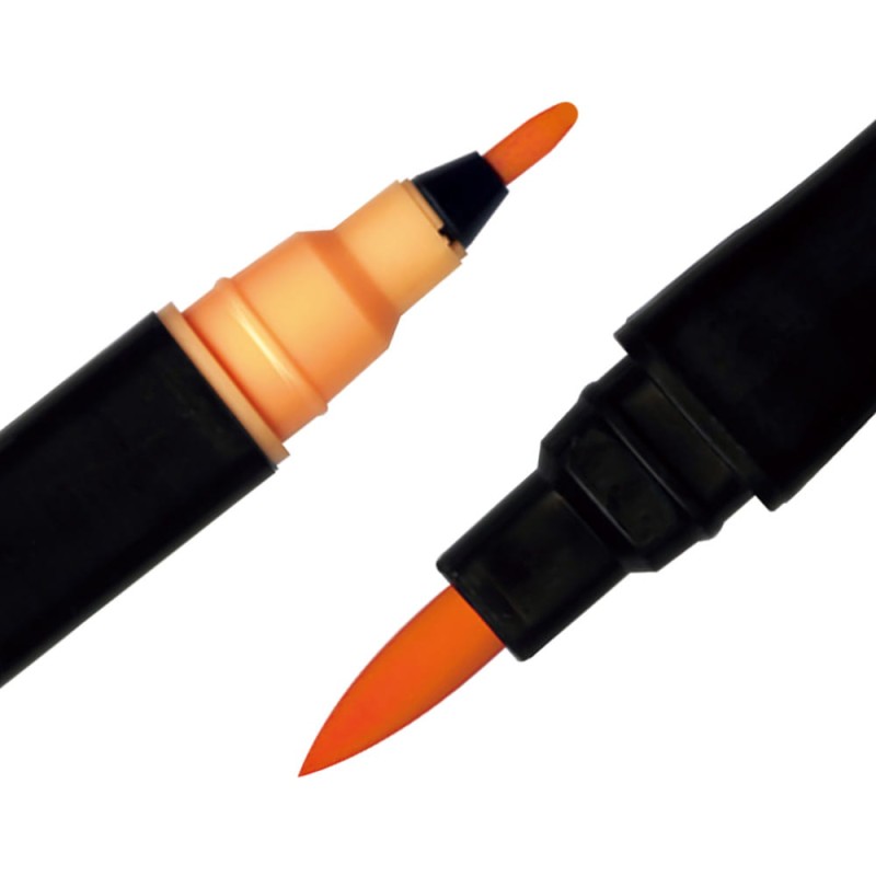 Pisak ZIG Art &amp; Graphic Twin Kuretake - 434 Apricot