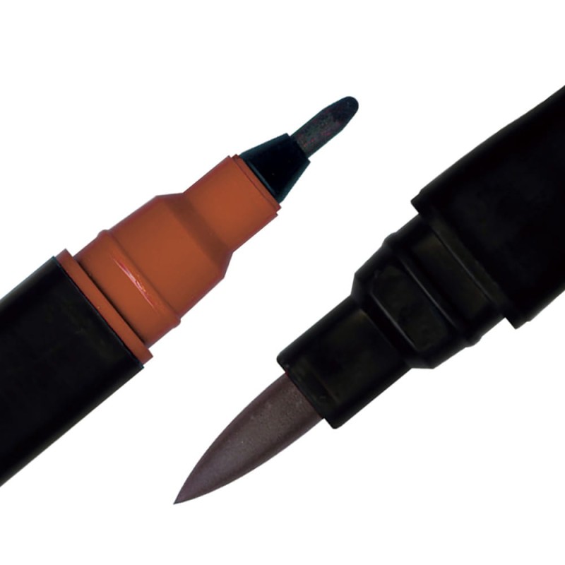 Pisak ZIG Art &amp; Graphic Twin Kuretake - 072 Brown