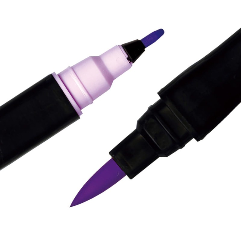 Pisak ZIG Art &amp; Graphic Twin Kuretake - 062 Lilac
