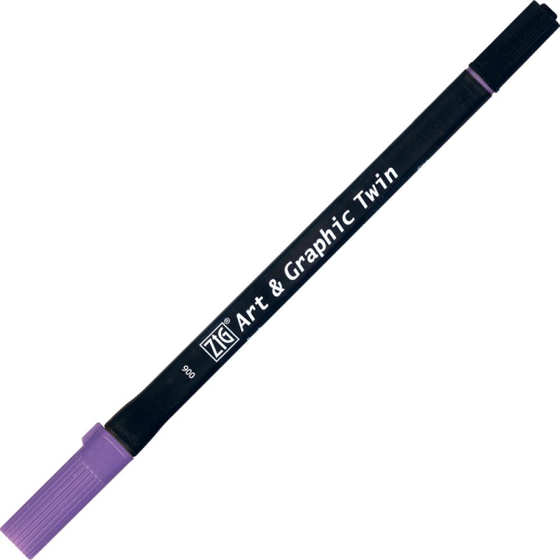 Pisak ZIG Art &amp; Graphic Twin Kuretake - 006 Violet
