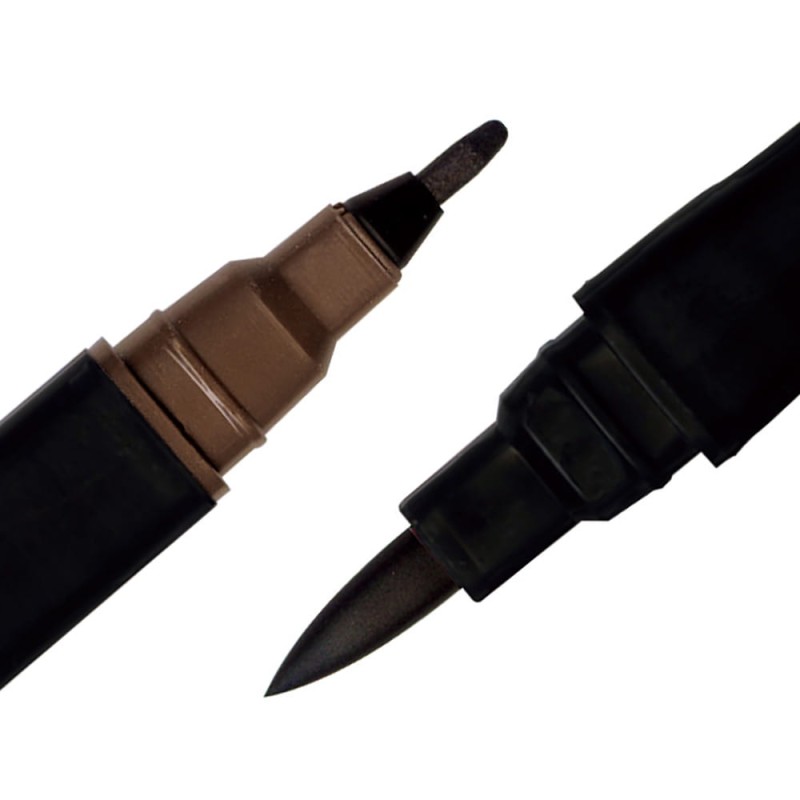 Pisak ZIG Art &amp; Graphic Twin Kuretake - 076 Dark Brown