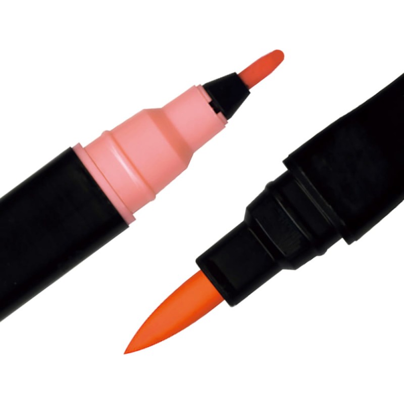 Pisak ZIG Art &amp; Graphic Twin Kuretake - 025 Light Carmine