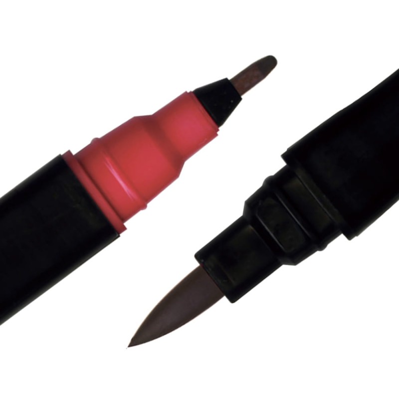 Pisak ZIG Art &amp; Graphic Twin Kuretake - 023 Wine Red