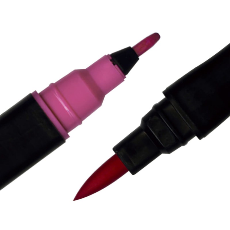 Pisak ZIG Art &amp; Graphic Twin Kuretake - 022 Dark Pink