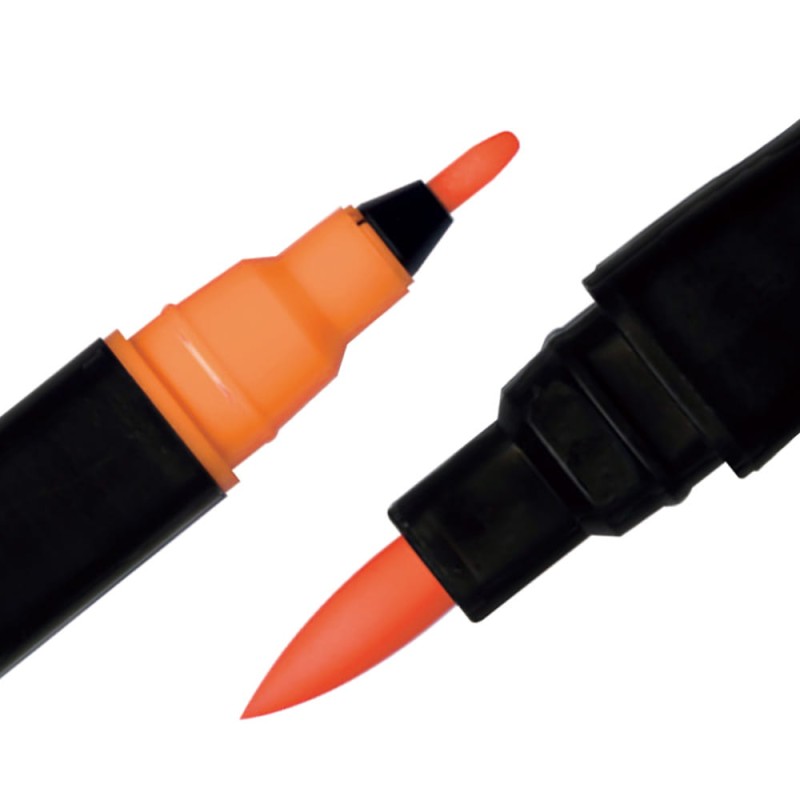 Pisak ZIG Art &amp; Graphic Twin Kuretake - 004 Orange